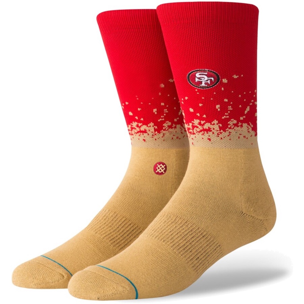 STANCE San Francisco 49ERS Crew Sock